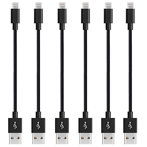 3-Pack, Gold 8-inch CableCord Short Nylon Braided USB Lightning Charging Cable/Data USB Compatible for iPhoneX Case /8/8 Plus/7/7 Plus/6/6s Plus,iPad Mini 3-Pack, Gold 8-inch CableCord Short Nylon Braided USB Lightning Charging Cable/Data USB Compatible for iPhoneX Case /8/8 Plus/7/7 Plus/6/6s Plus,iPad Mini